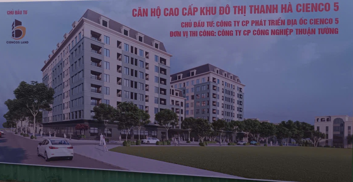 Dự Án Nhà Ở Xã Hội Cienco 5 Trong Khu Đô Thị Thanh Hà