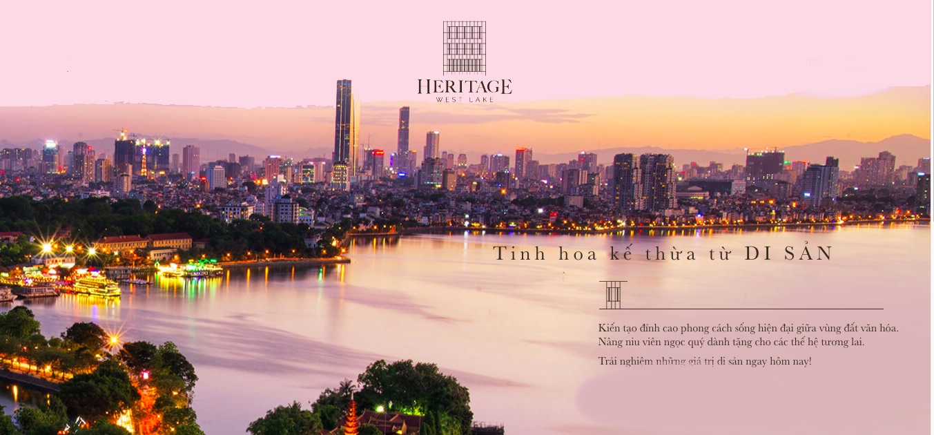 Heritage West Lake – Dự án căn hộ cao cấp Hồ Tây